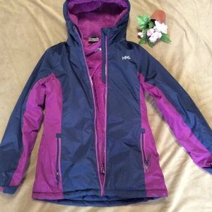 2pc Hawke co sports winter coat size 14